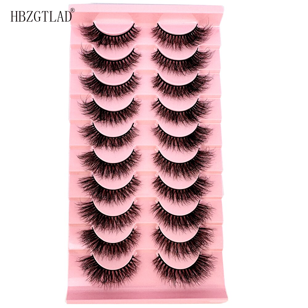 500Pairs 3D Faux Mink Lashes Natural long Mink False Eyelashes Fake Eyelash Mink Lashes Extension Cils
