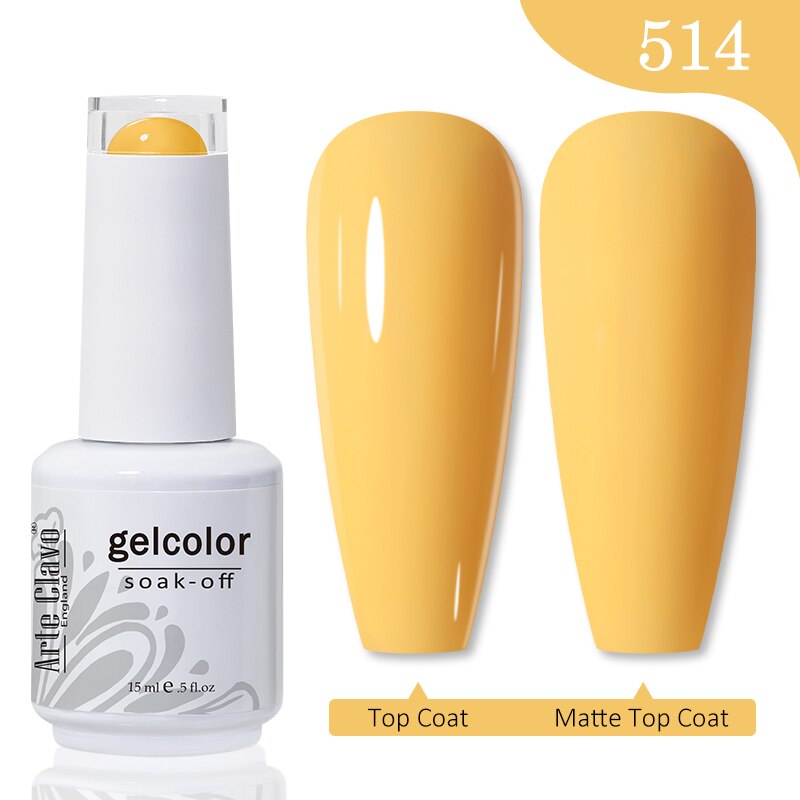 Gel Nail Polish 15ml Nude Pink Soak Off LED UV Lacquer Varnish Semi Permanent Top Base Coat Nail Art Gellak Manicure