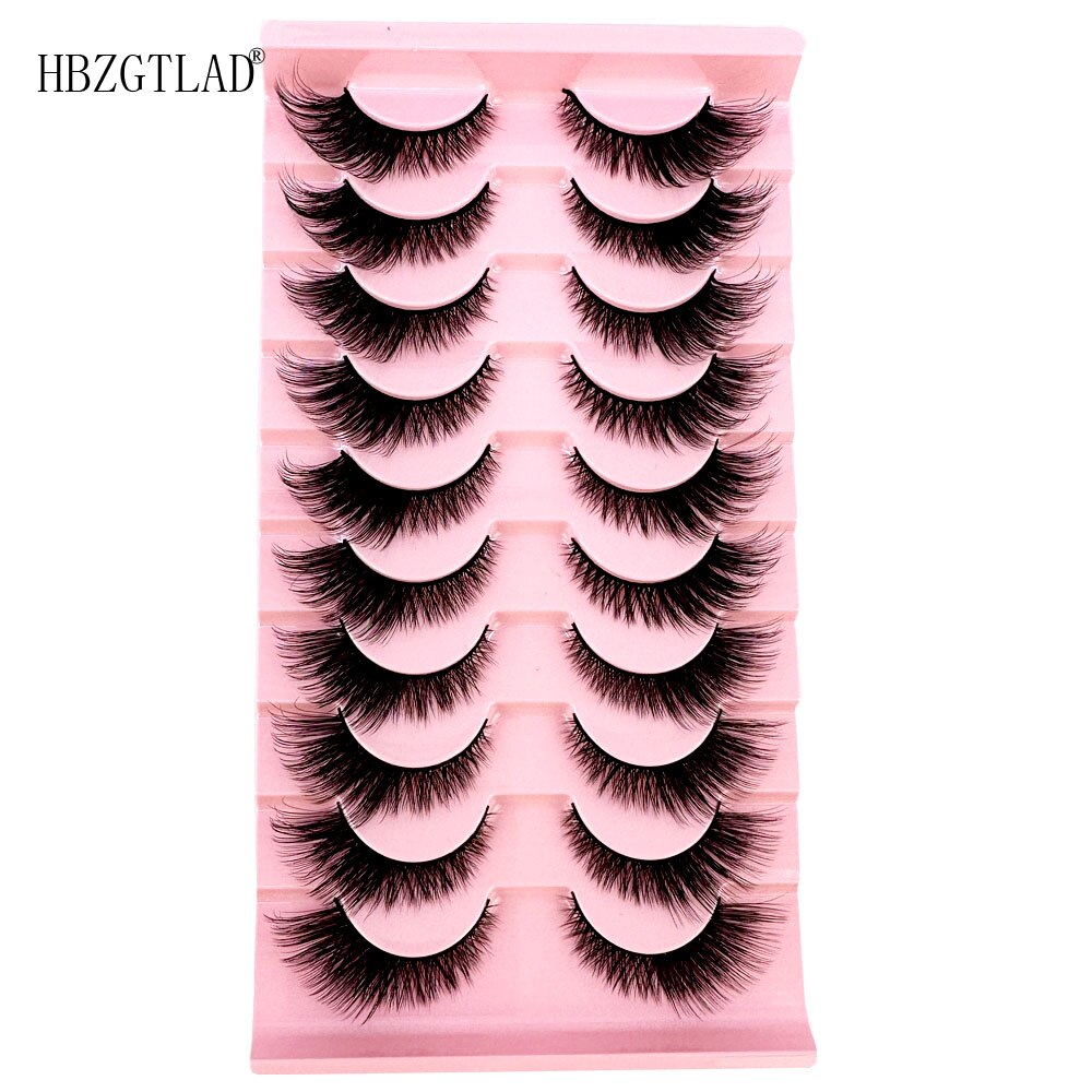 500Pairs 3D Faux Mink Lashes Natural long Mink False Eyelashes Fake Eyelash Mink Lashes Extension Cils