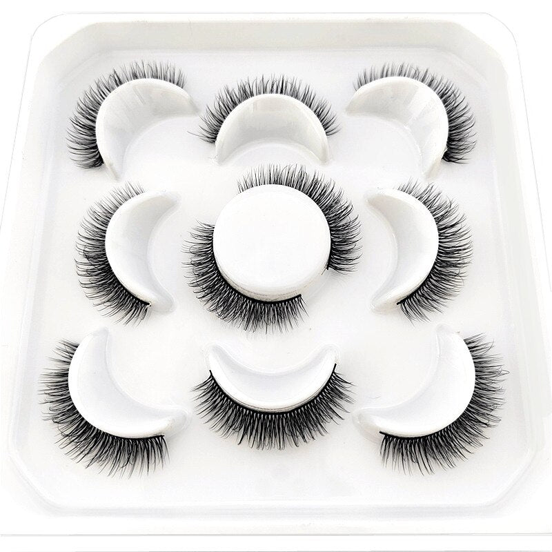 Lashes DD Curl 10-23mm Russian volumes Mink Lashes 3D Mink Eyelashes Lashes Reusable Fluffy False Lashes extensions