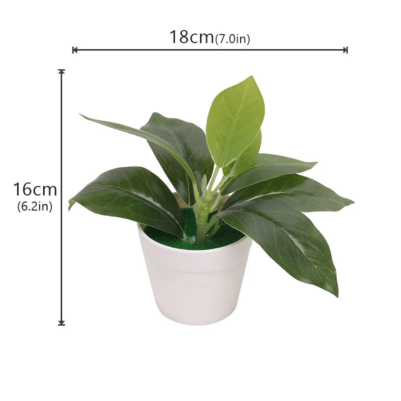 Mini Artificial Aloe Plants Bonsai Small Simulated Tree Pot Plants Fake Flowers Office Table Potted Ornaments Home Garden Decor