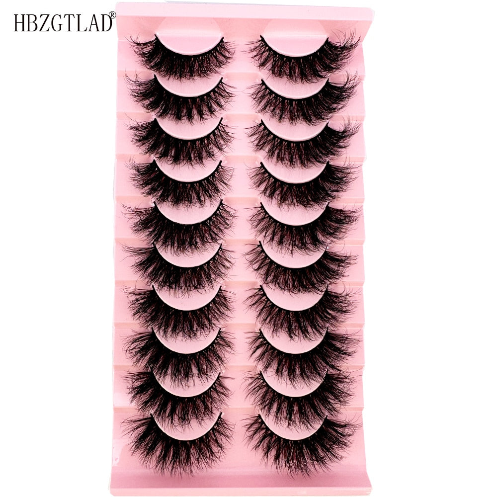 500Pairs 3D Faux Mink Lashes Natural long Mink False Eyelashes Fake Eyelash Mink Lashes Extension Cils