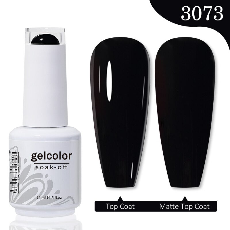 Gel Nail Polish 15ml Nude Pink Soak Off LED UV Lacquer Varnish Semi Permanent Top Base Coat Nail Art Gellak Manicure