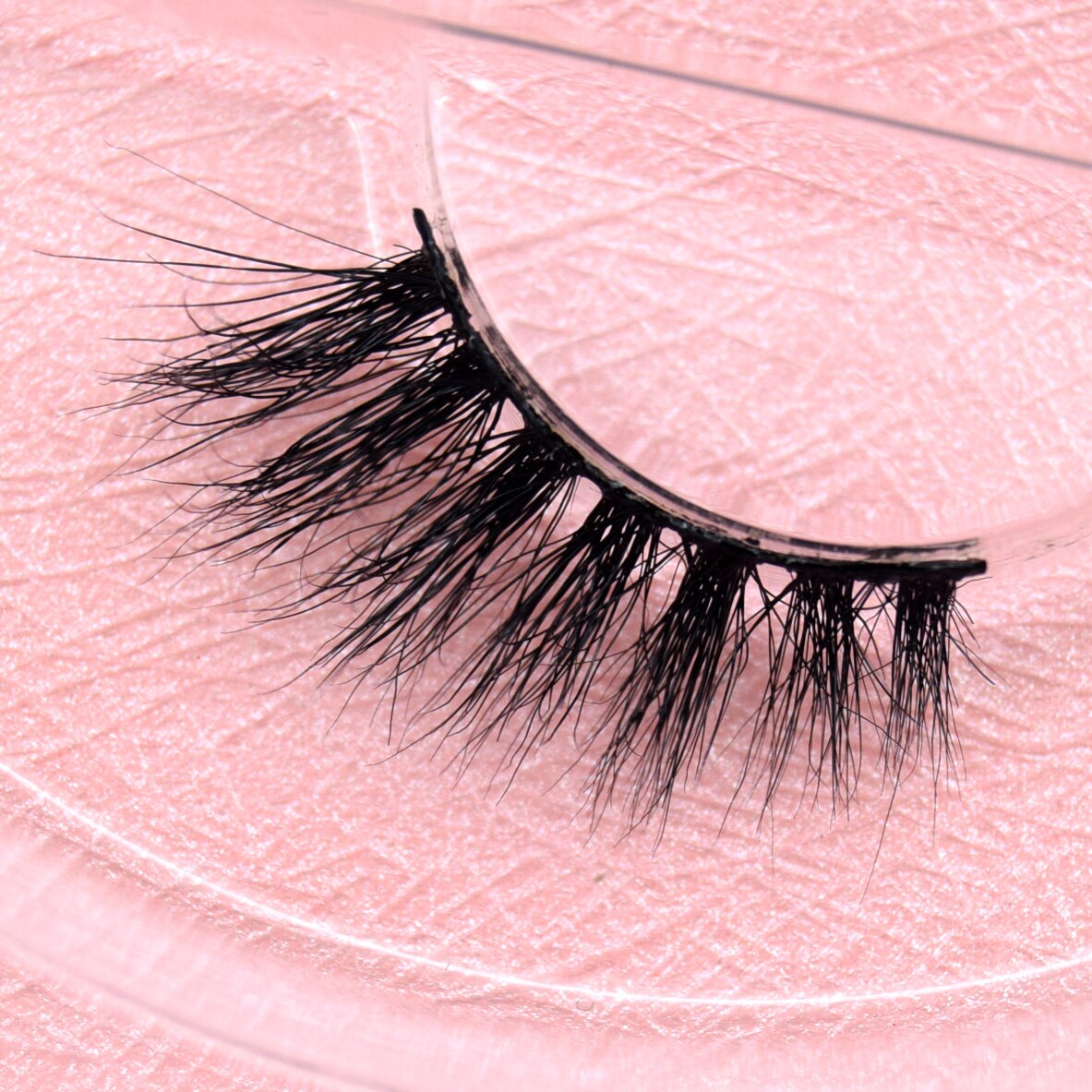 Half Lashes 3D False Eyelash Half Mink Eyelash Messy Cross Short Natural Fake Eyelashes Winged Lashes
