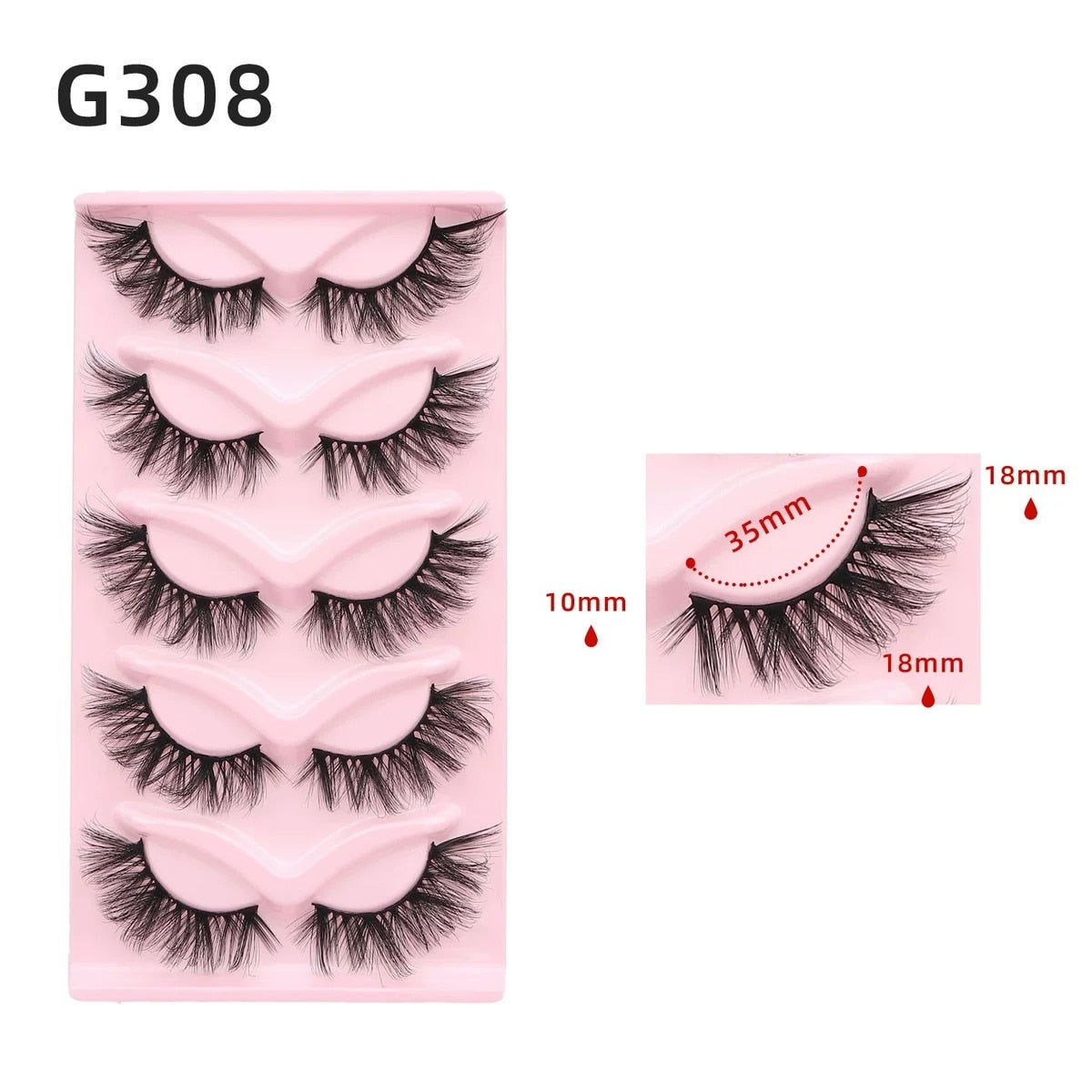 Cat Eye Lashes Winged End Eye Elongated Eyelashes Faux Mink Eyelashes Fake Fox Eye Lashes Soft Natural Long Lashes Cils