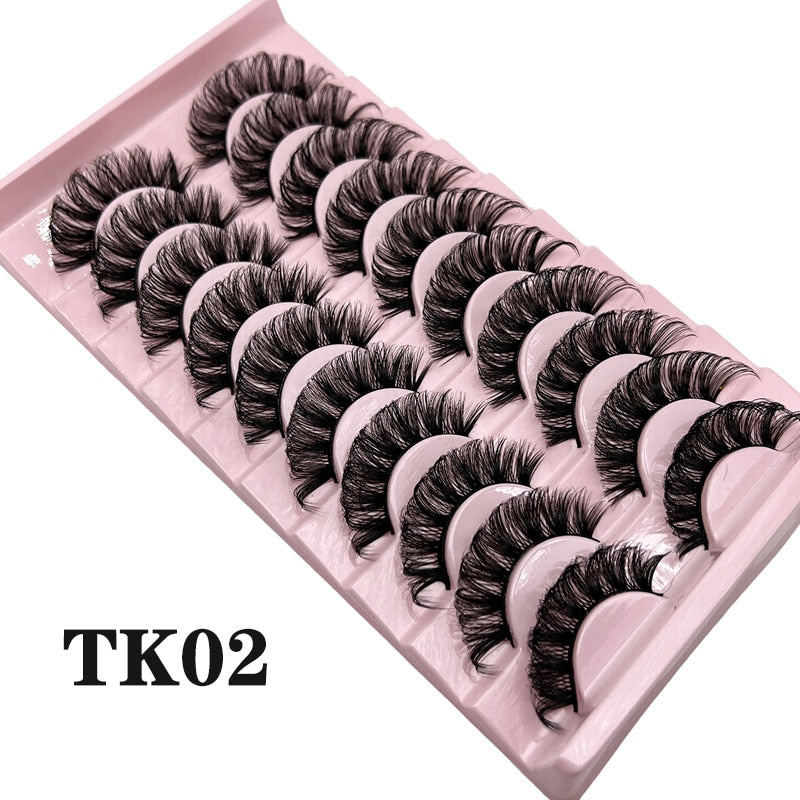 Fake Eyelashes Russian Strip Lashes False Eyelashes Biche Eyes Extension Lashes Russian Volume Russian Lashes
