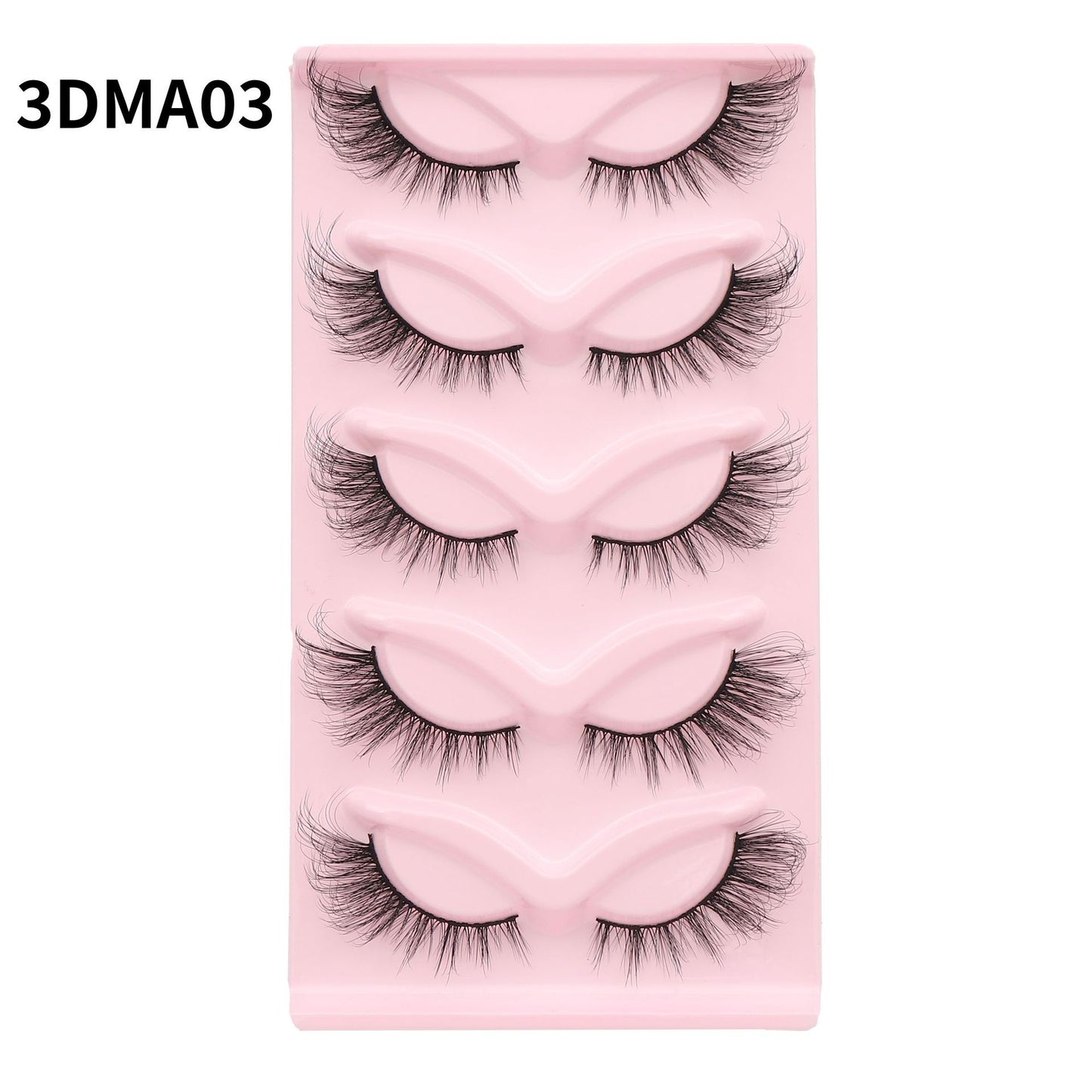Cat Eye Lashes Winged End Eye Elongated Eyelashes Faux Mink Eyelashes Fake Fox Eye Lashes Soft Natural Long Lashes Cils