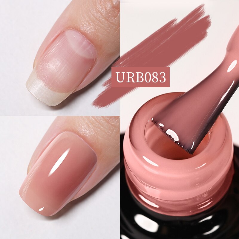 Aurora Rubber Gel Nail Iridescent Pearl Effect Metallic Mirror Nails Manicure Soak Off UV LED No Wipe Top Coat Base Gel