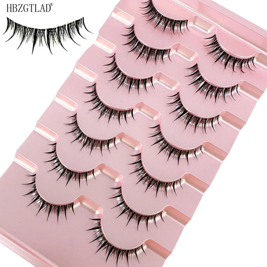 Little Demon Lashes Wispy artificial mink fur eyelashes fairy cat eyelashes look like elongated spiky false eyelashes Natural