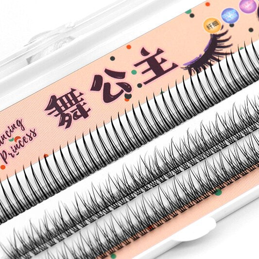 Lash Clusters DIY Individual Clusters Lash Extension Natural Lashes Soft Ribbon Segmented False Bundles Eyelashes