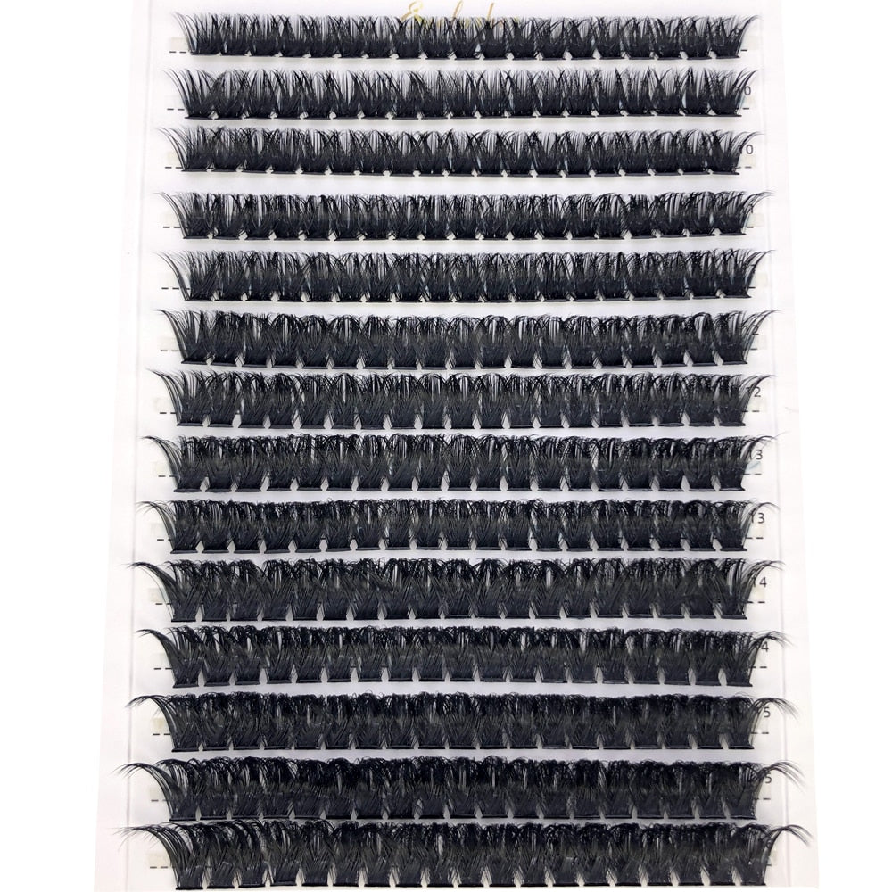 60D/80D Mink Eyelashes 100/280 Bundles Natural Eyelash extension 3D Russia Volume Individual Eyelash Cluster Lashes
