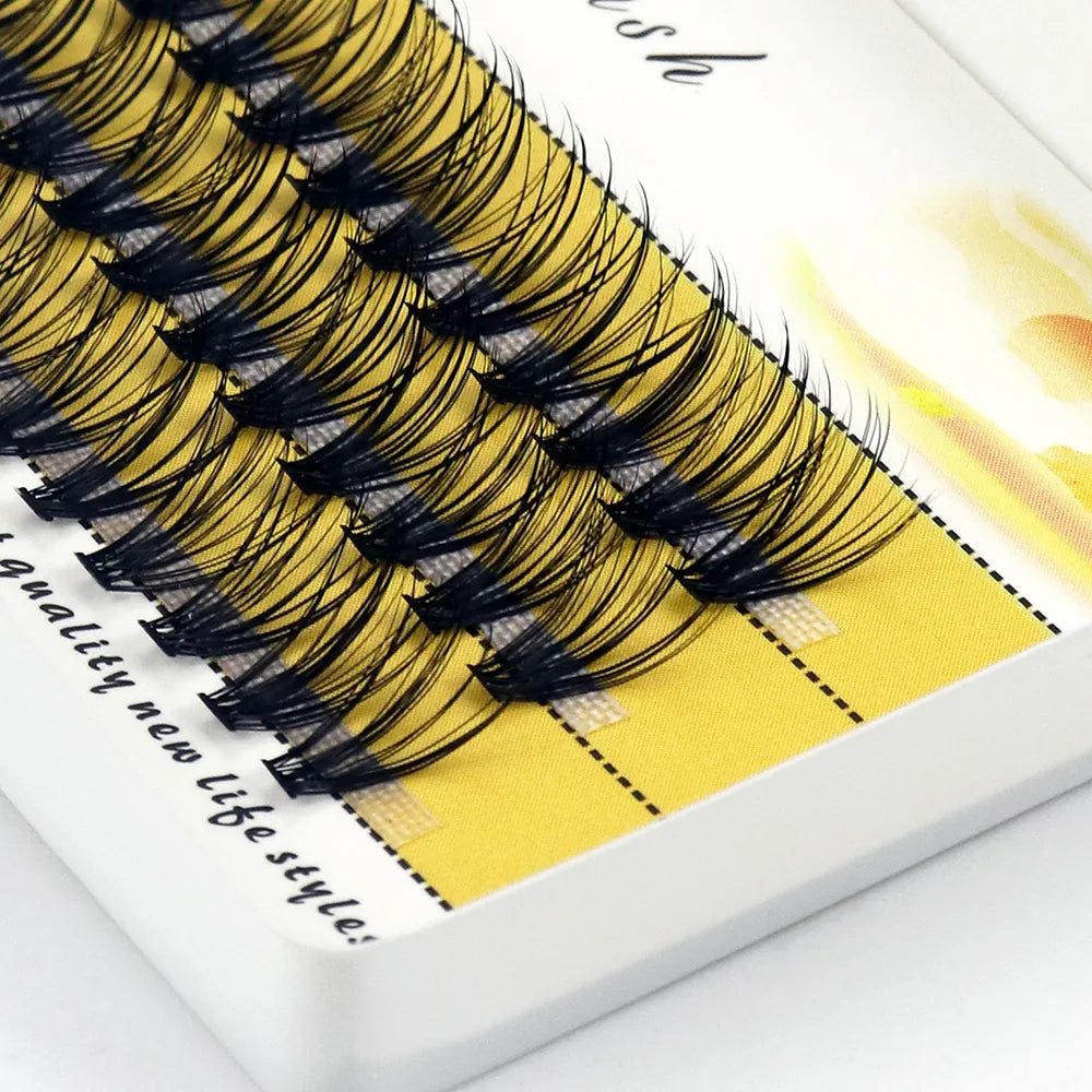 20D/30D Mink Eyelashes 1 Box/60 Bundles Natural Eyelash extension 3D Russia Individual Eyelash Cluster