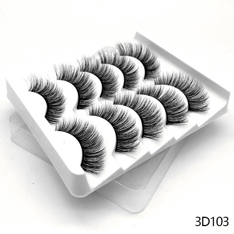 5/10Paris 3D Natural Eyelash mink lashes fake eyelashes Eyelash extension lashes