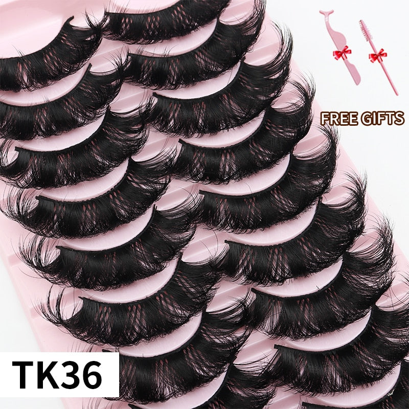 Fake Eyelashes Russian Strip Lashes False Eyelashes Biche Eyes Extension Lashes Russian Volume Russian Lashes