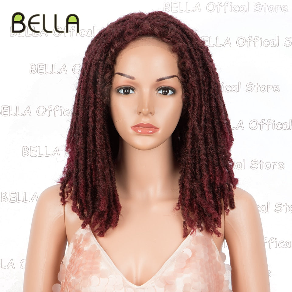 Bella Synthetic Wig 22" Crochet Wig Braids Twist Jumbo Dread Faux Locs Long Wig Dreadlock Hair Braiding Wig