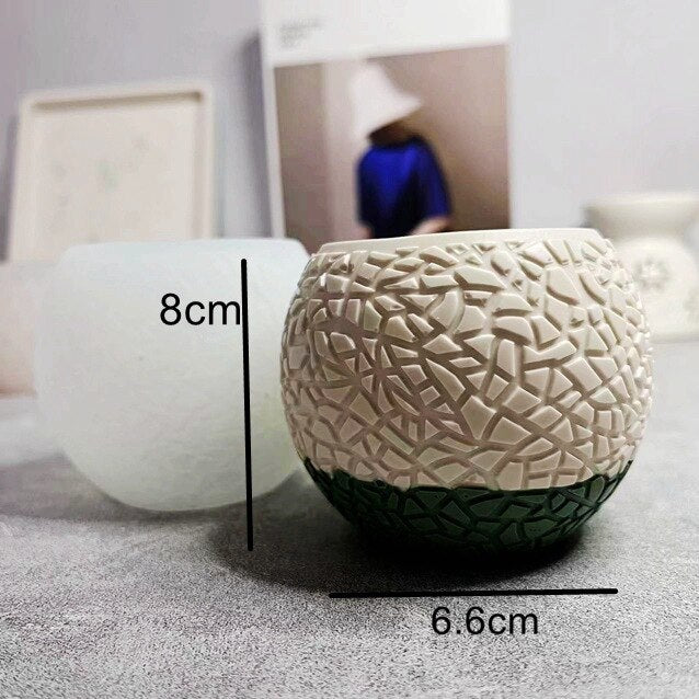 Storage Boxes with Lids Silicone Molds Ornaments Jars Bottles Gypsum Concrete Mold Resin Mold DIY Candle Cup Mold Flowerpot Mold