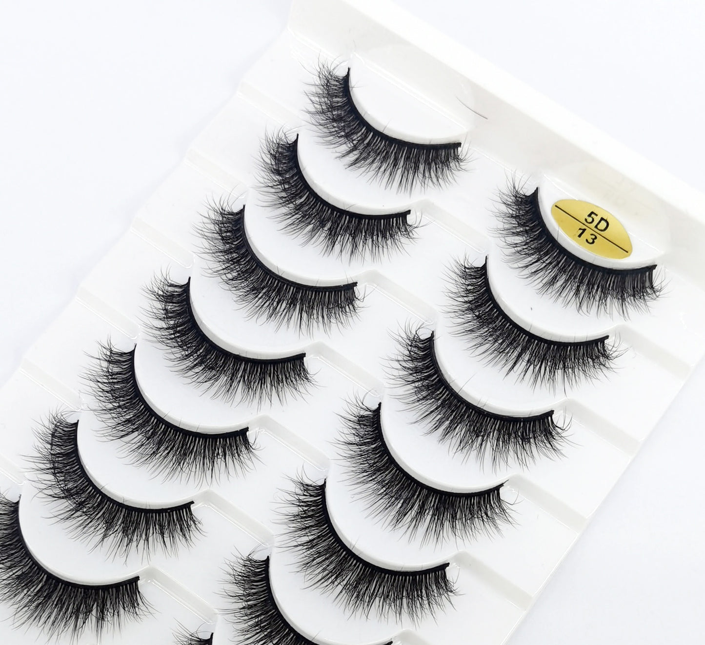 10 Pairs 3D Mink False Eyelashes Natural/Thick Eye Lashes  Fluffy Russian eyelahses Reusable