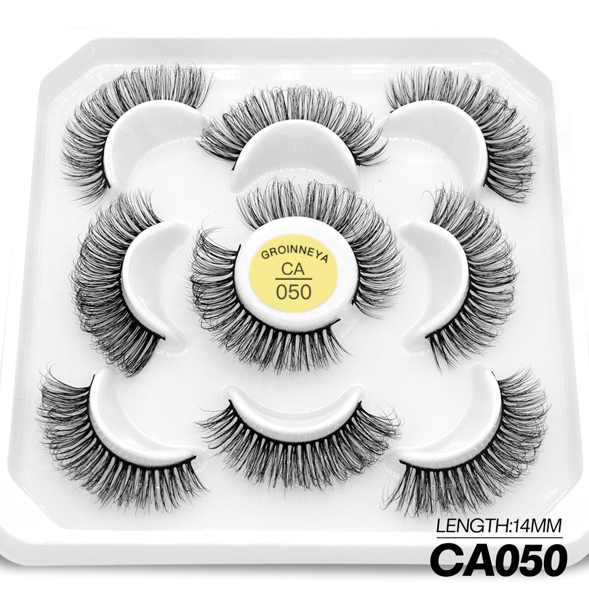 5 Pairs Eyelashes Manga Lashes Natural Cosplay False Lashes Fluffy Soft Cross Fairy Little Devil Lashes Extension