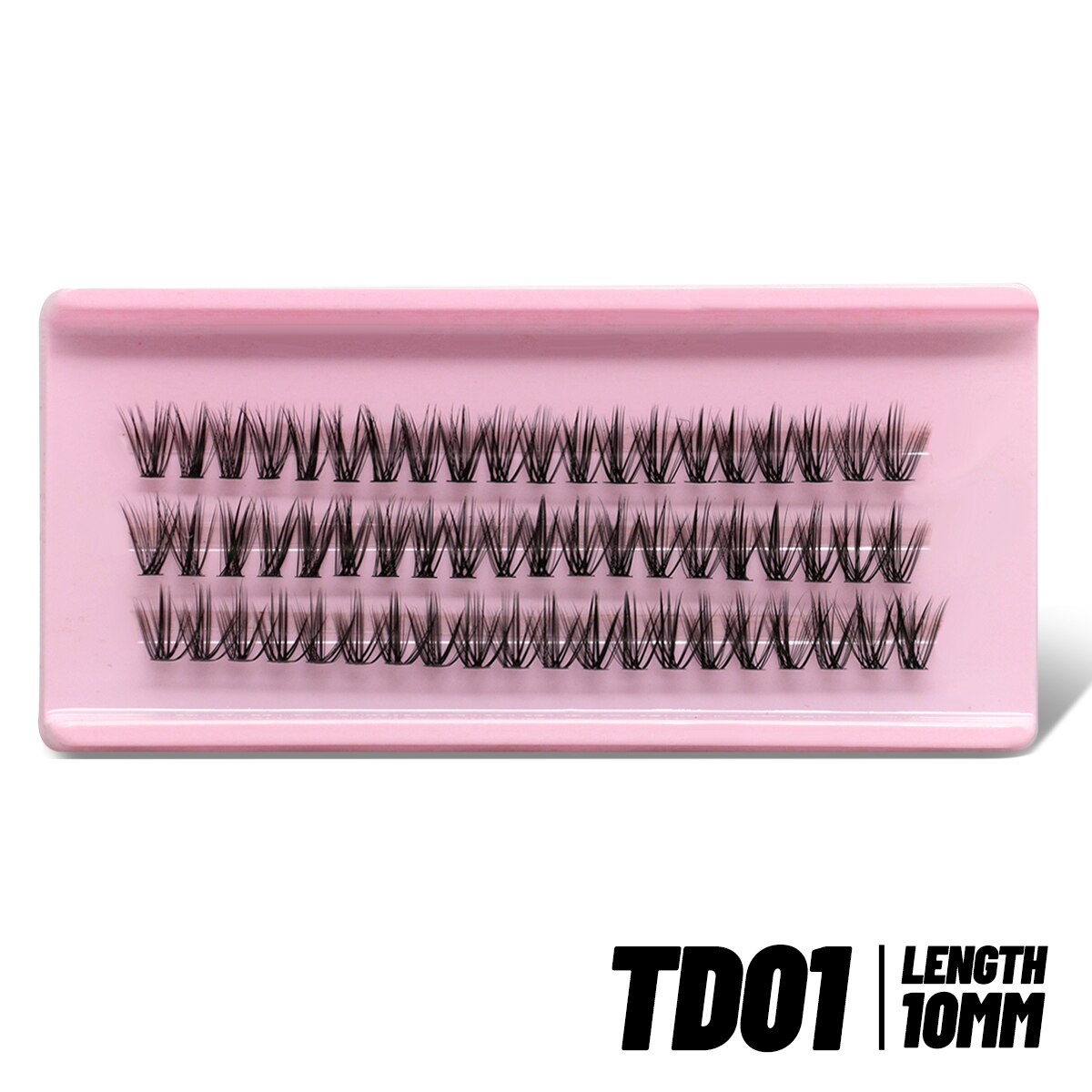 Cluster Lashes 108pcs DIY Eyelash Extension C Curl Individual Lashes Mixed Tray Faux Mink Lash Clusters Elashes