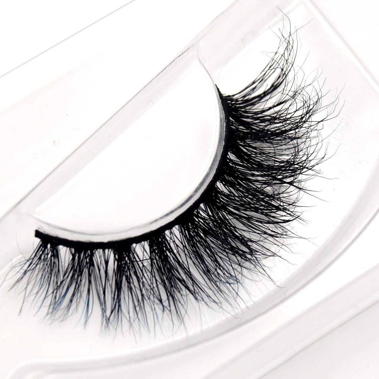 5 Pairs D113 Mink Lashes Mink False Eyelash Natural Long 3D Mink Fake Eyelashes Wispy WingeLashes