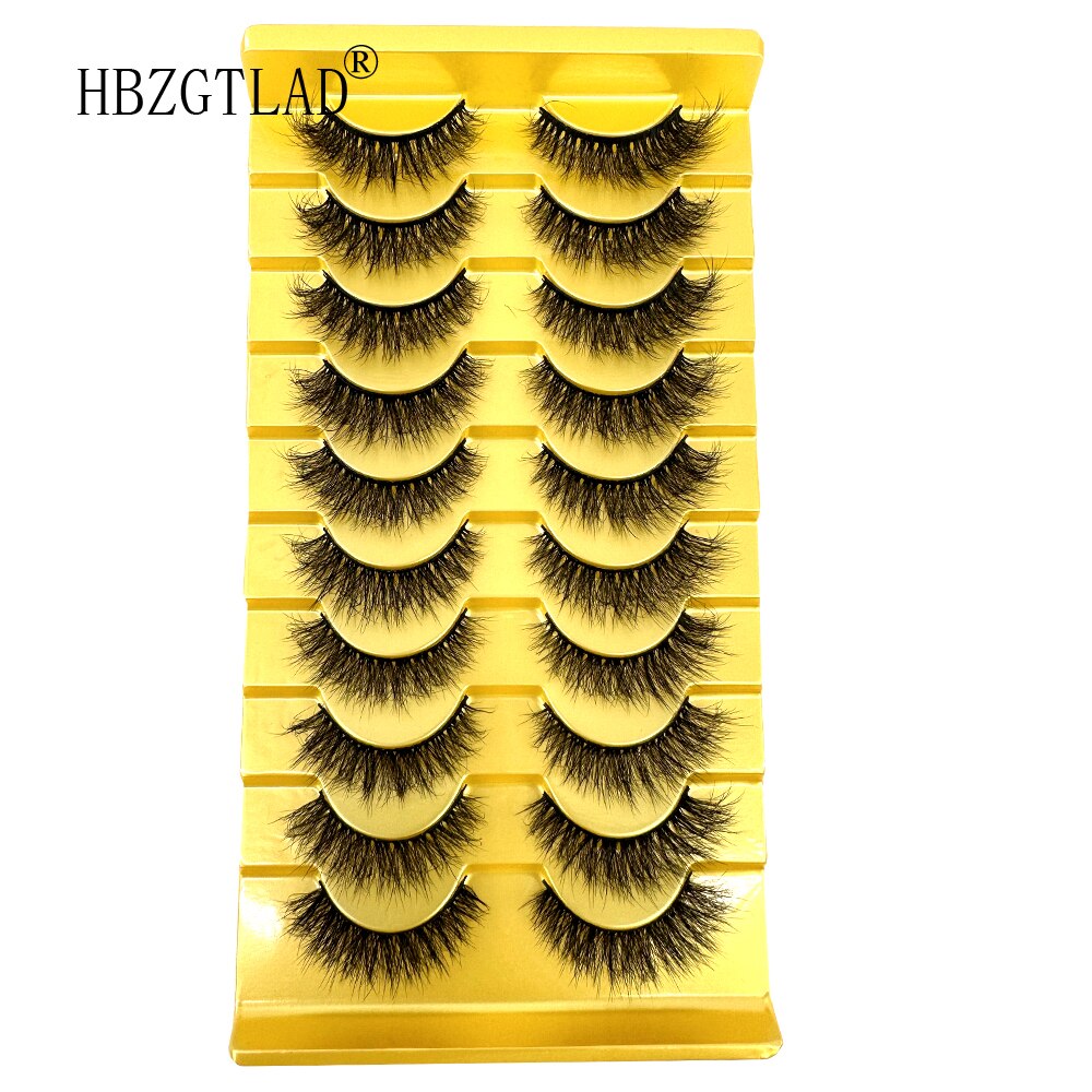 500Pairs 3D Faux Mink Lashes Natural long Mink False Eyelashes Fake Eyelash Mink Lashes Extension Cils