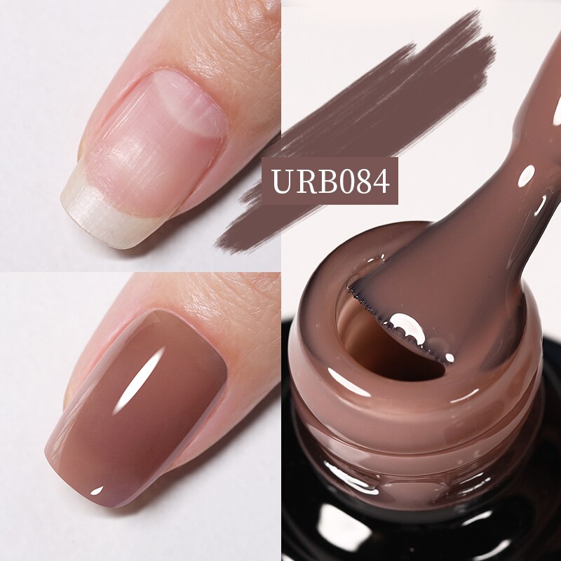 Aurora Rubber Gel Nail Iridescent Pearl Effect Metallic Mirror Nails Manicure Soak Off UV LED No Wipe Top Coat Base Gel