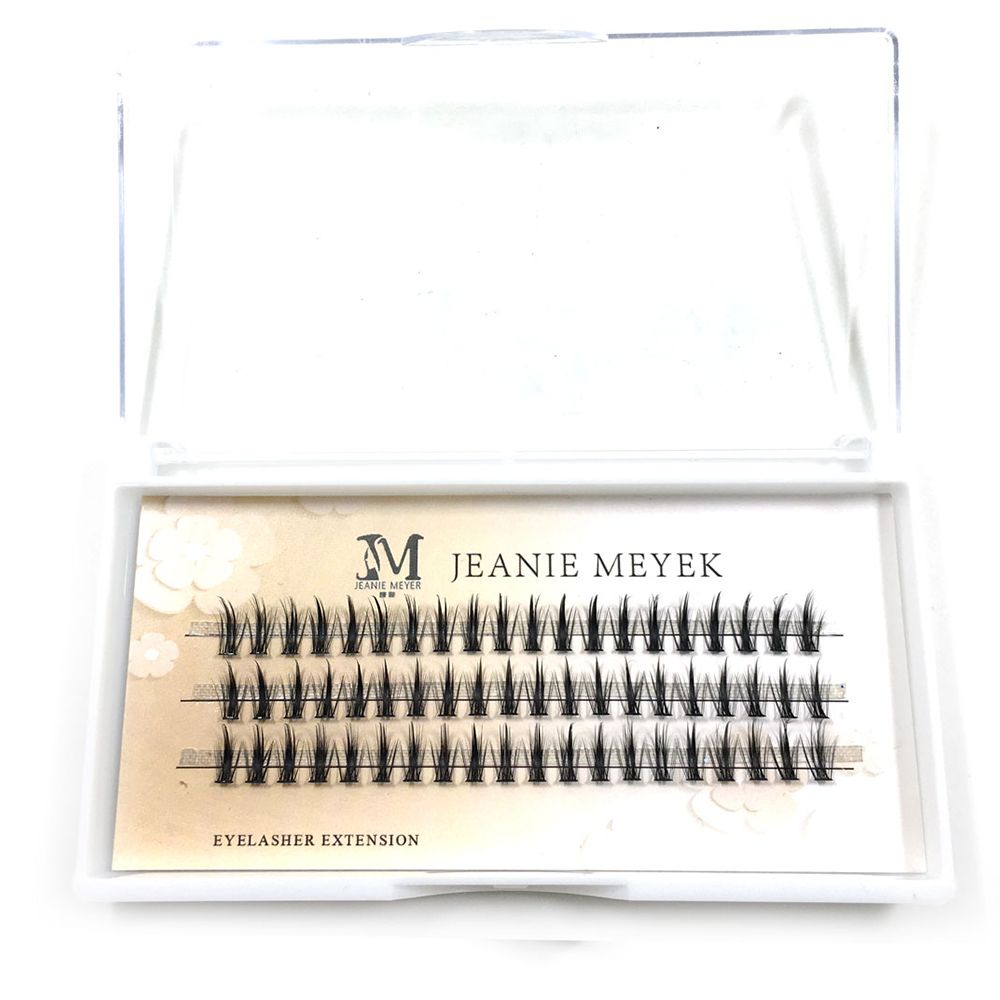 78 Clusters 0.07mm C Curl 8/10/12mm Volume Mix Eyelashes DIY Extension Lashes Natural Segmented Mink Eyelashes