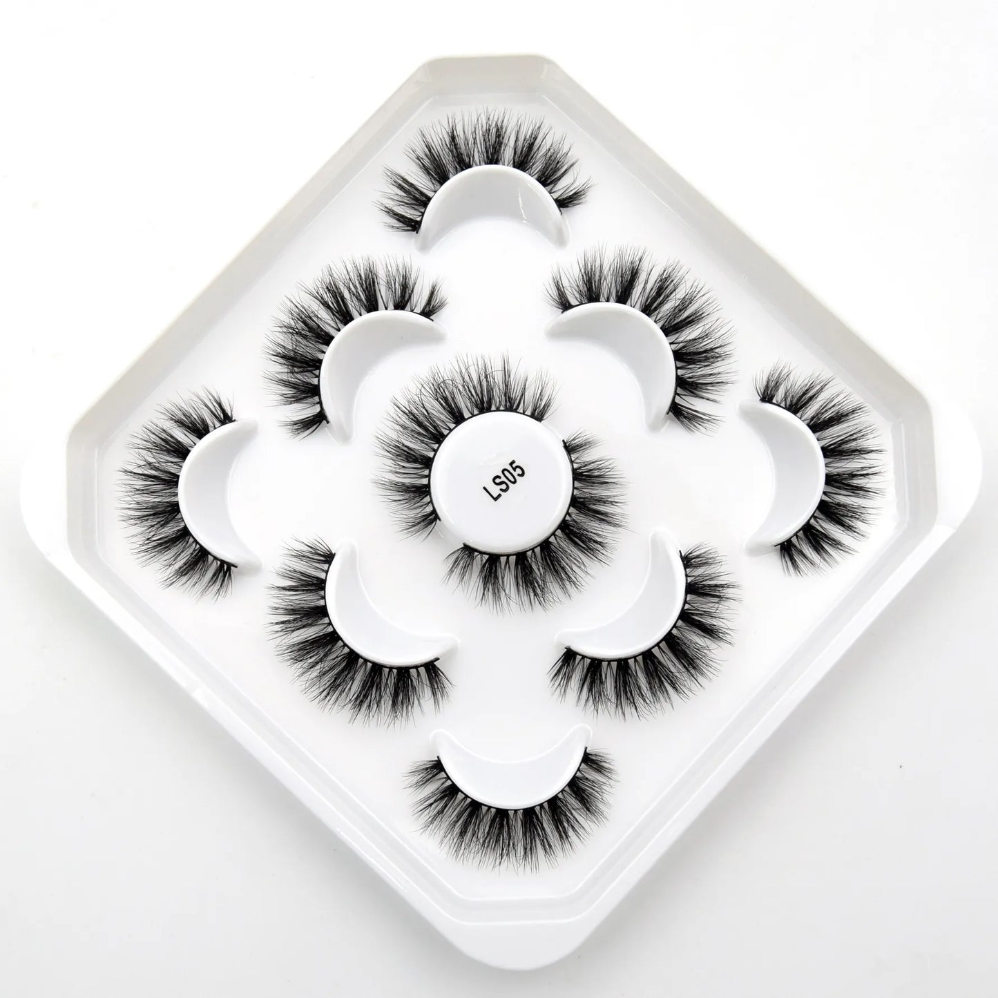 3/10 Pair Eyelashes 3D Faux Mink Lashes Wispy Natural Long False Eyelashes Wholesale Mink Lashes Reusable LasheS
