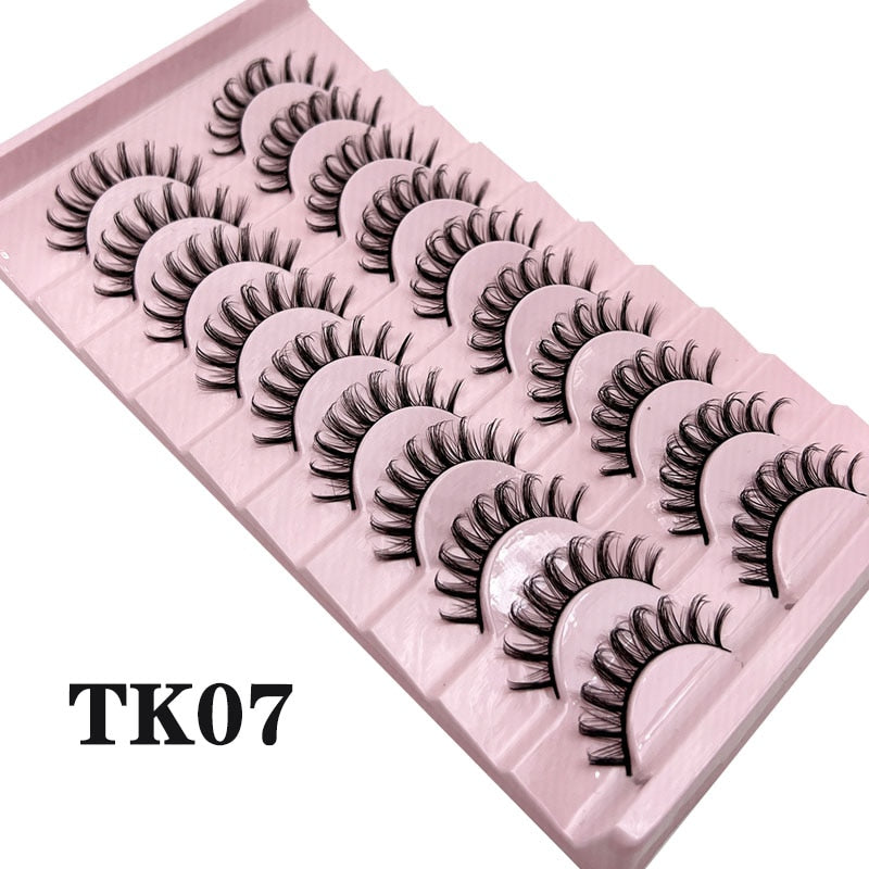 Fake Eyelashes Russian Strip Lashes False Eyelashes Biche Eyes Extension Lashes Russian Volume Russian Lashes