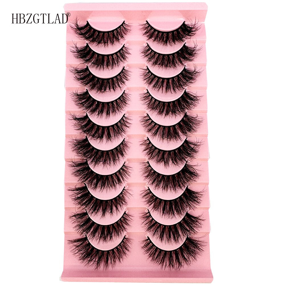 500Pairs 3D Faux Mink Lashes Natural long Mink False Eyelashes Fake Eyelash Mink Lashes Extension Cils