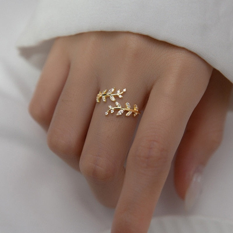 2pcs Geometric Adjustable Rings Set for Women Korean Style Fashion Couple Ring Party Bridal Jewelry Accessories