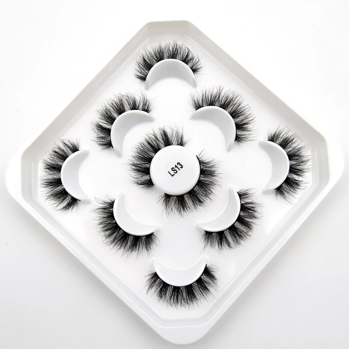 3/10 Pair Eyelashes 3D Faux Mink Lashes Wispy Natural Long False Eyelashes Wholesale Mink Lashes Reusable LasheS
