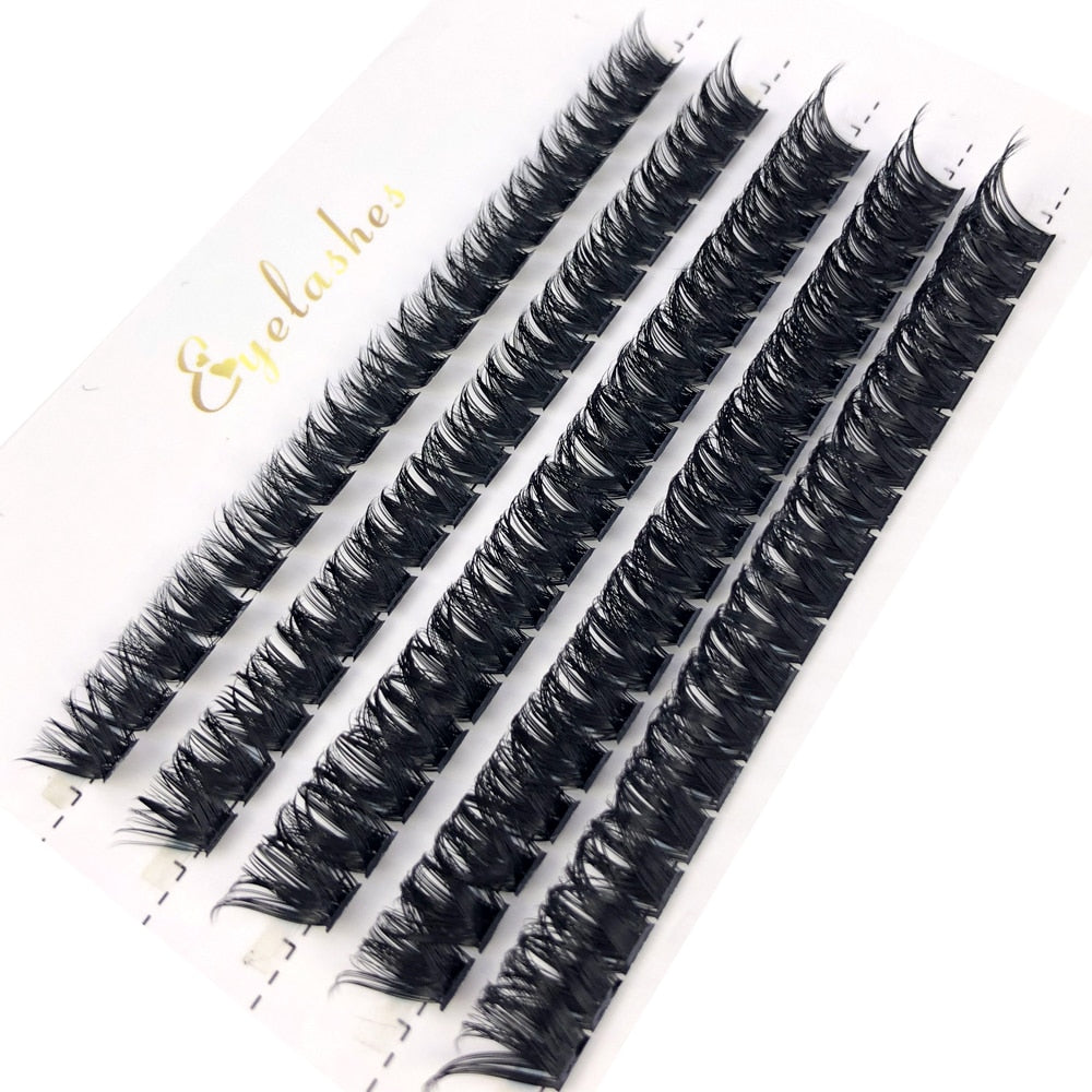 60D/80D Mink Eyelashes 100/280 Bundles Natural Eyelash extension 3D Russia Volume Individual Eyelash Cluster Lashes