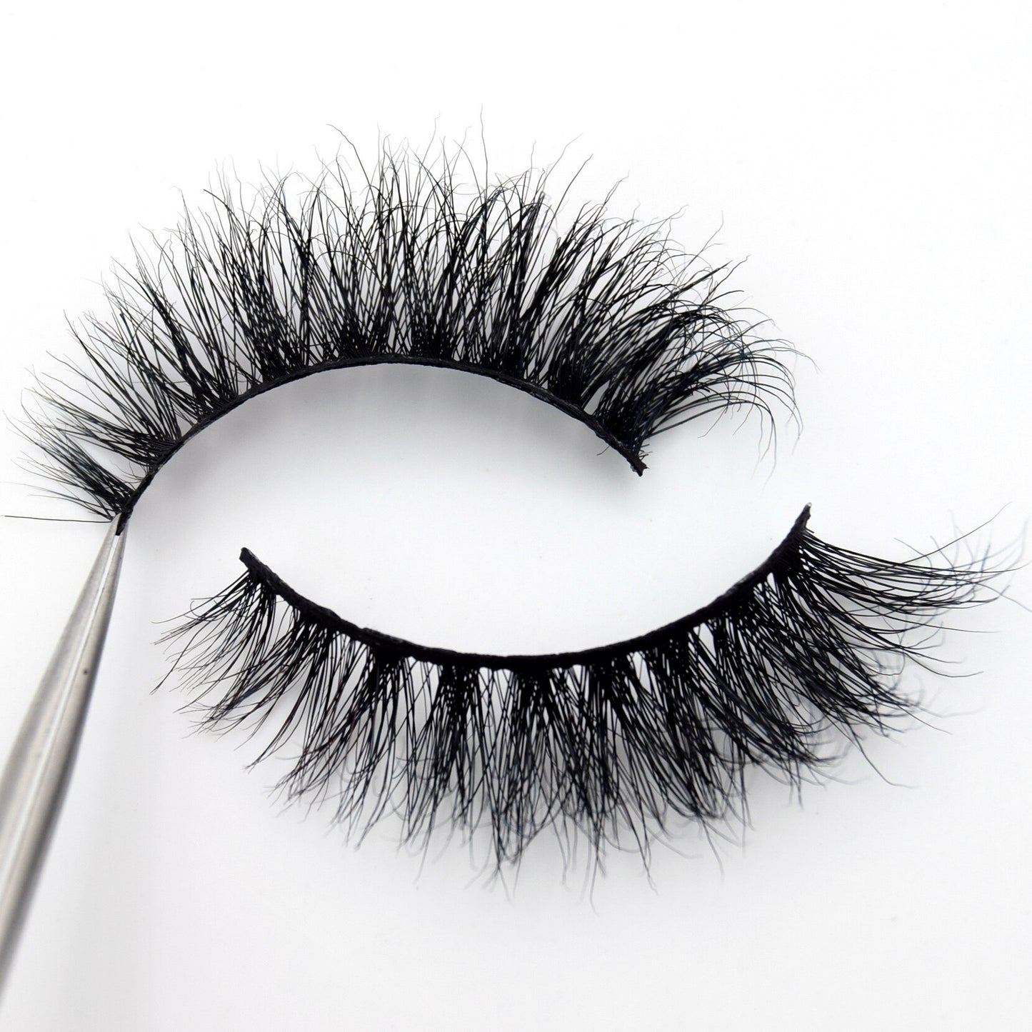 5 Pairs D113 Mink Lashes Mink False Eyelash Natural Long 3D Mink Fake Eyelashes Wispy WingeLashes