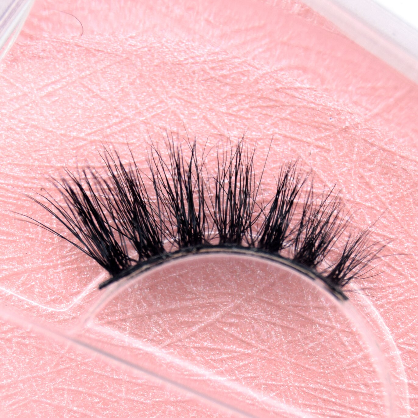 Half Lashes 3D False Eyelash Half Mink Eyelash Messy Cross Short Natural Fake Eyelashes Winged Lashes
