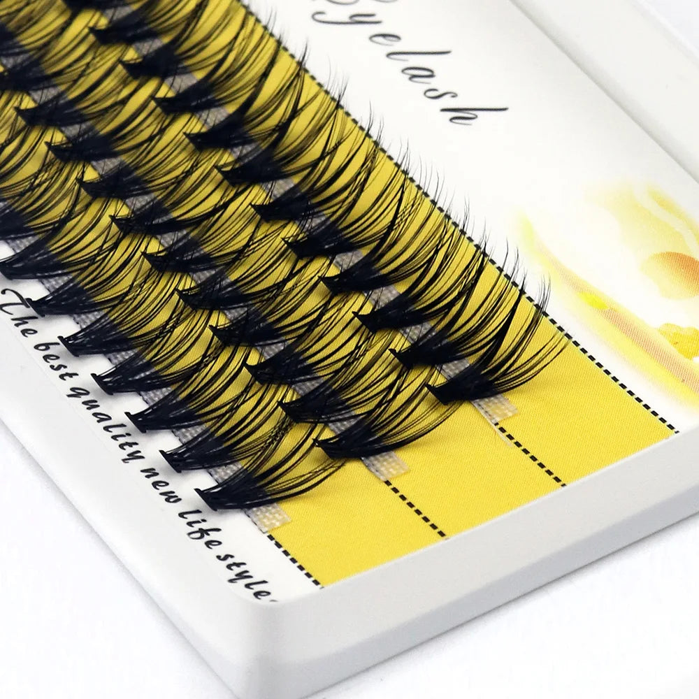 20D/30D Mink Eyelashes 1 Box/60 Bundles Natural Eyelash extension 3D Russia Individual Eyelash Cluster