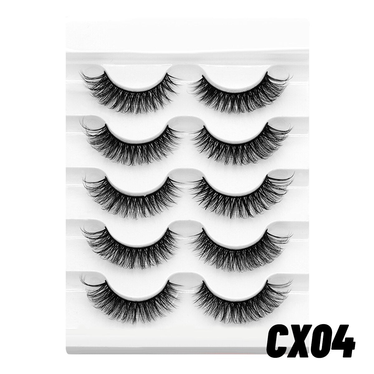 Cat Eye Lashes Faux Mink Eyelashes Clear Band Lashes Winged End Eye Elongated Fake Lashes Soft Eyelashes Extension