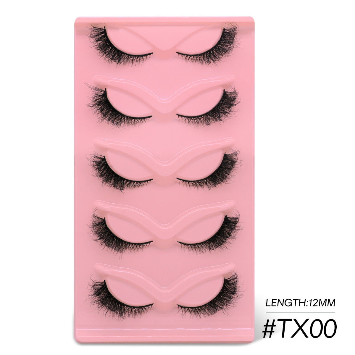 Cat Eye Lashes Faux Mink Eyelashes Clear Band Lashes Winged End Eye Elongated Fake Lashes Soft Eyelashes Extension