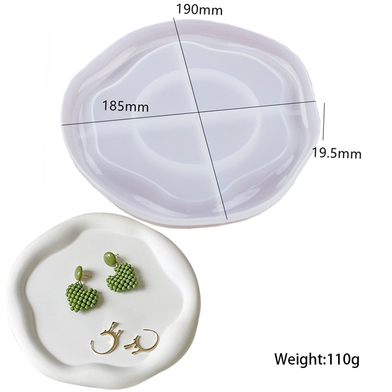 Storage Boxes with Lids Silicone Molds Ornaments Jars Bottles Gypsum Concrete Mold Resin Mold DIY Candle Cup Mold Flowerpot Mold