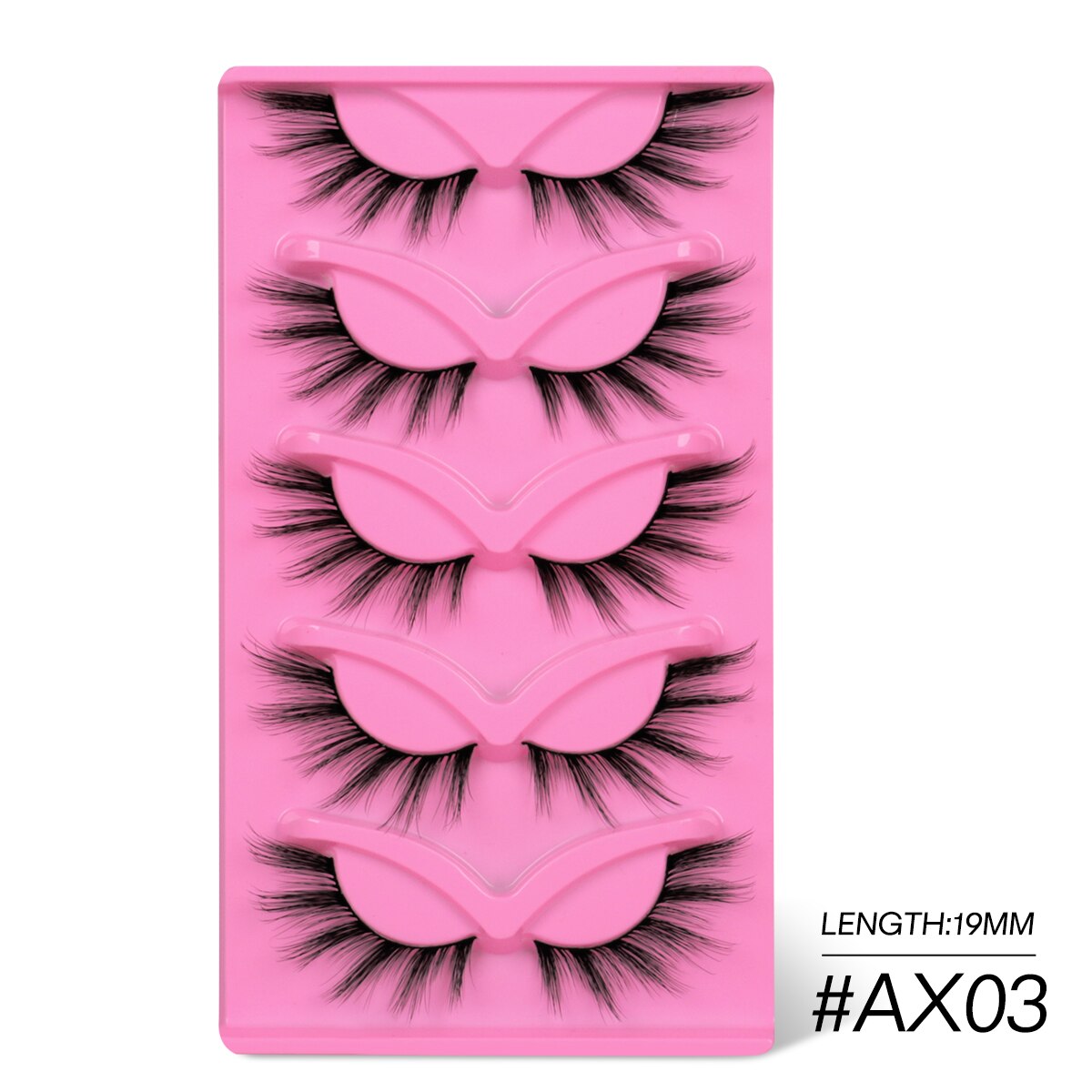 Cat Eye Lashes Faux Mink Eyelashes Clear Band Lashes Winged End Eye Elongated Fake Lashes Soft Eyelashes Extension