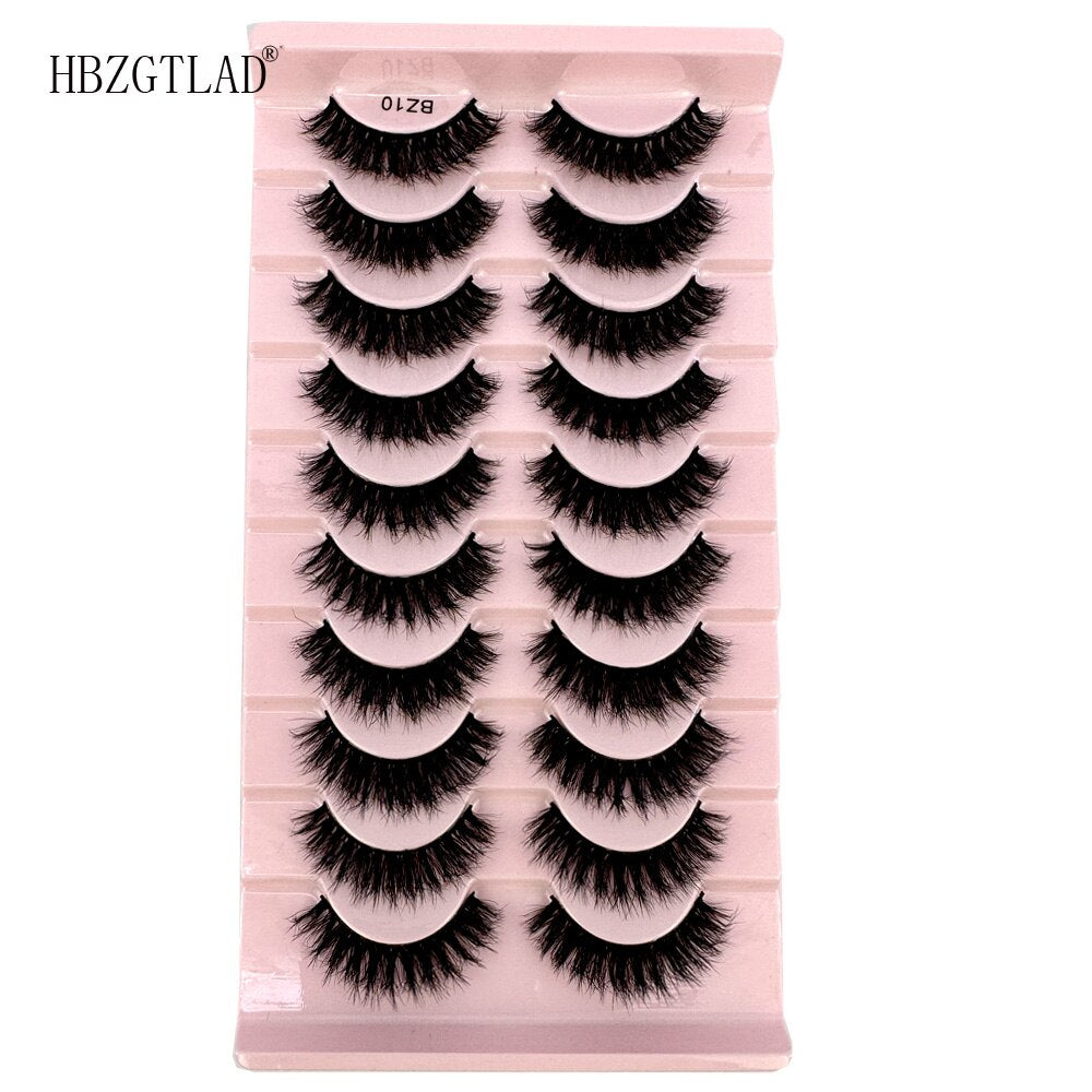 500Pairs 3D Faux Mink Lashes Natural long Mink False Eyelashes Fake Eyelash Mink Lashes Extension Cils