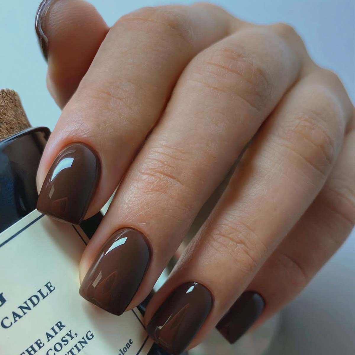 Press On Nails Solid color Short