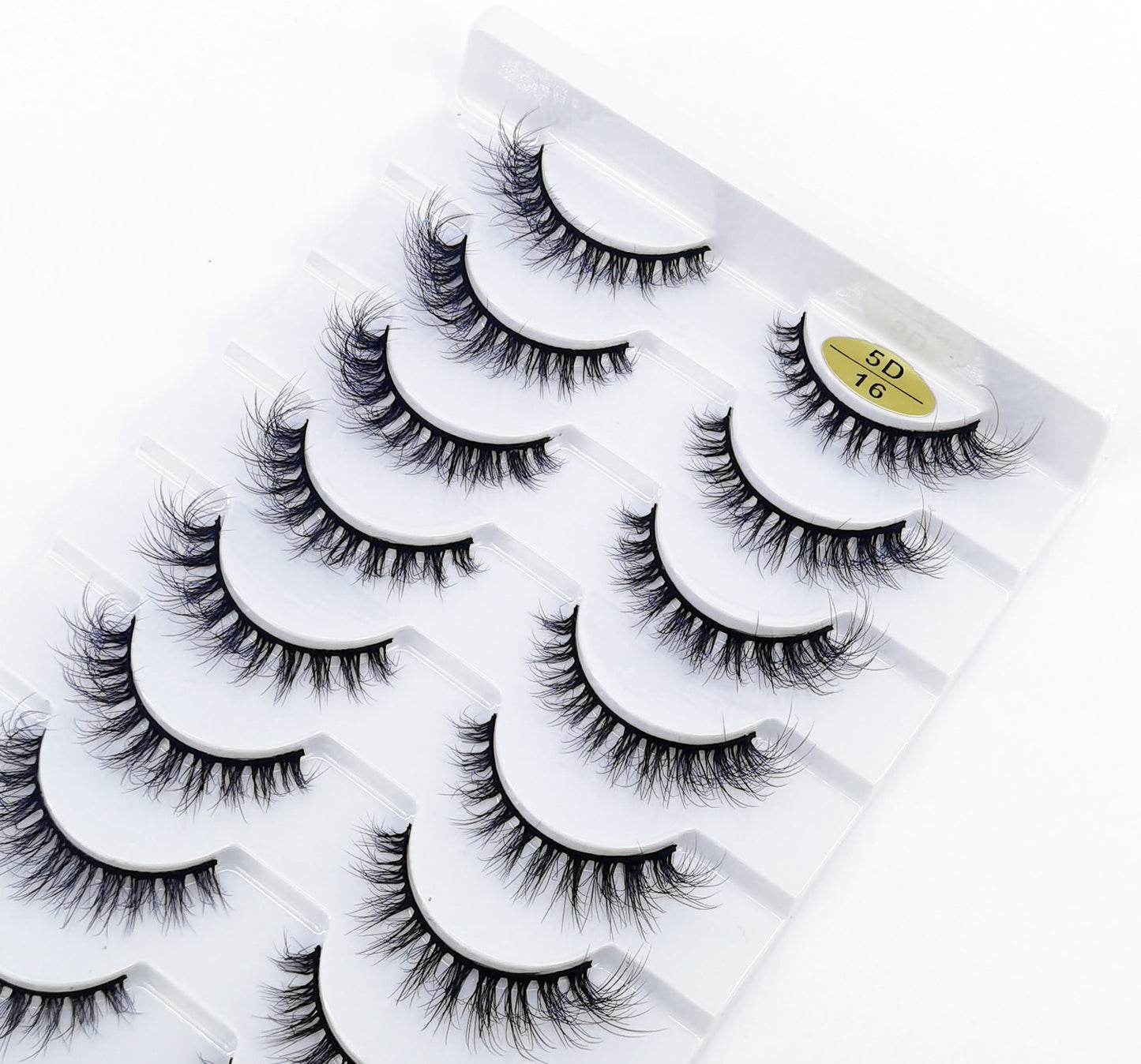 10 Pairs 3D Mink False Eyelashes Natural/Thick Eye Lashes  Fluffy Russian eyelahses Reusable