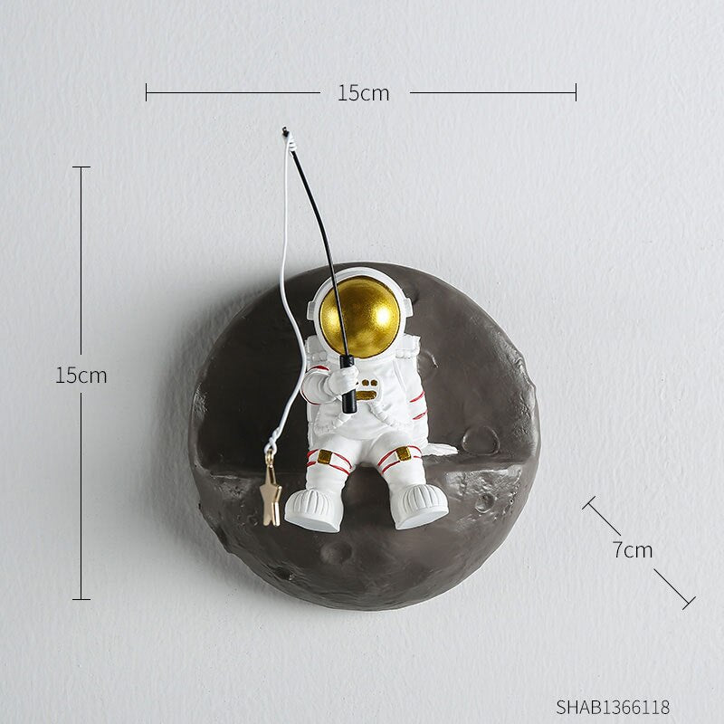 nordic home decoration accessories living room desk decor Figurine miniatures astronaut decorative figures figurine astronaut