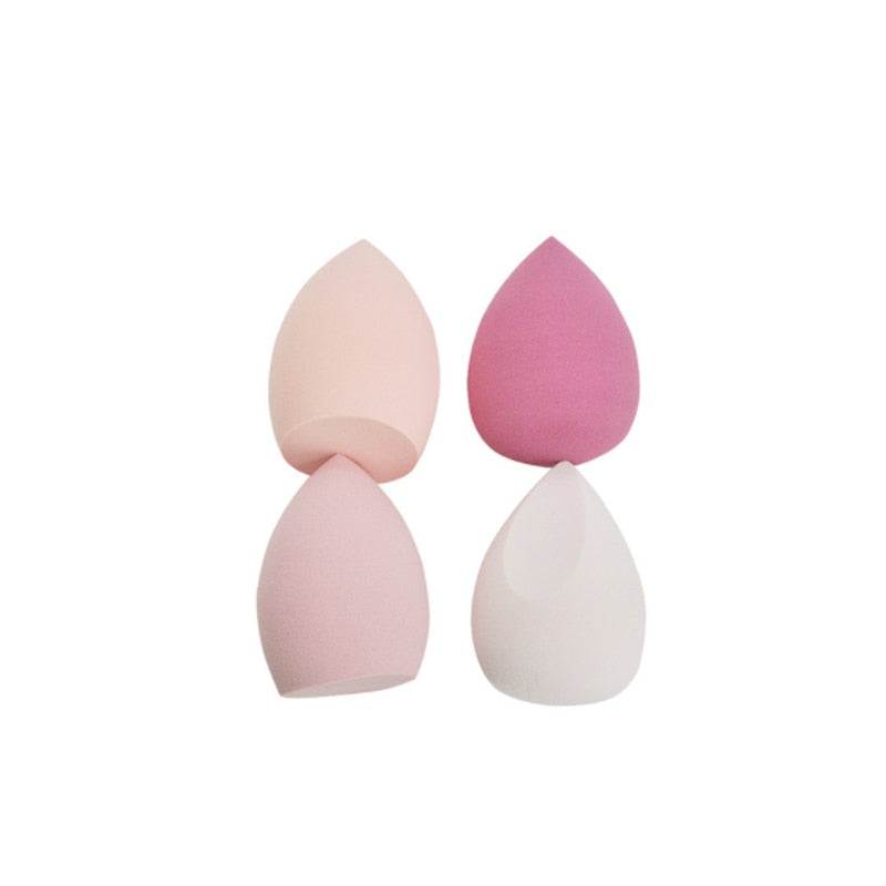 4/8pcs Makeup Sponge Powder Puff Dry and Wet Combined Beauty Cosmetic Ball Foundation Powder Puff Bevel Cut Make Up Sponge Tools