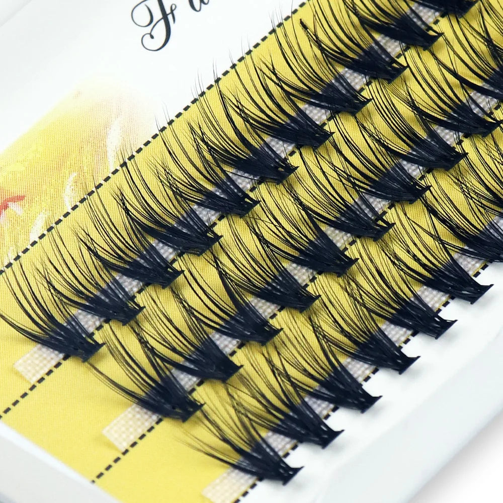 20D/30D Mink Eyelashes 1 Box/60 Bundles Natural Eyelash extension 3D Russia Individual Eyelash Cluster