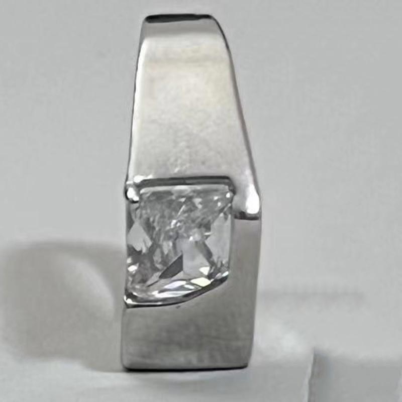 2pcs Geometric Adjustable Rings Set for Women Korean Style Fashion Couple Ring Party Bridal Jewelry Accessories