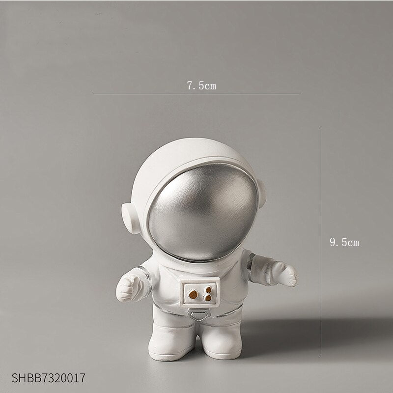 nordic home decoration accessories living room desk decor Figurine miniatures astronaut decorative figures figurine astronaut
