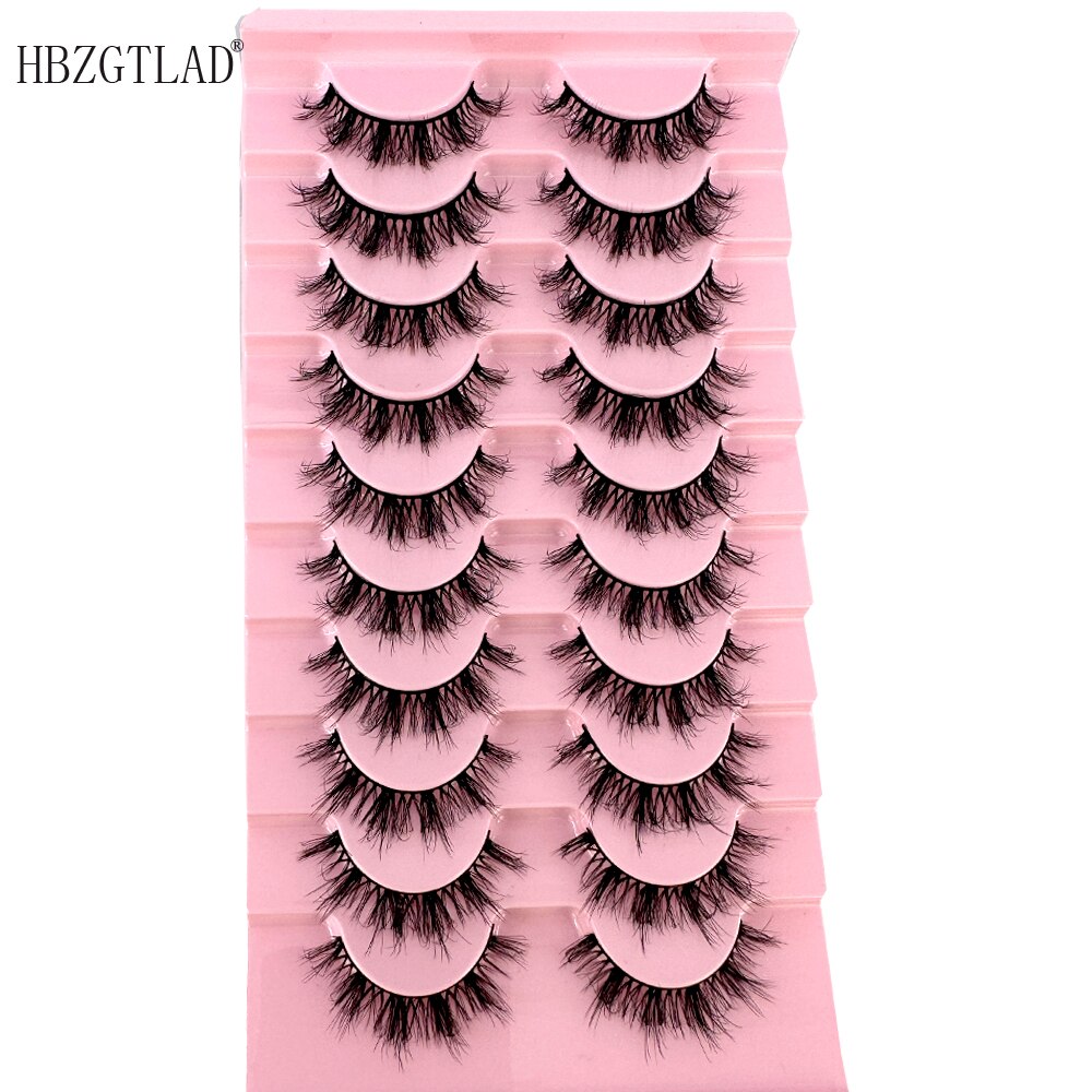 500Pairs 3D Faux Mink Lashes Natural long Mink False Eyelashes Fake Eyelash Mink Lashes Extension Cils