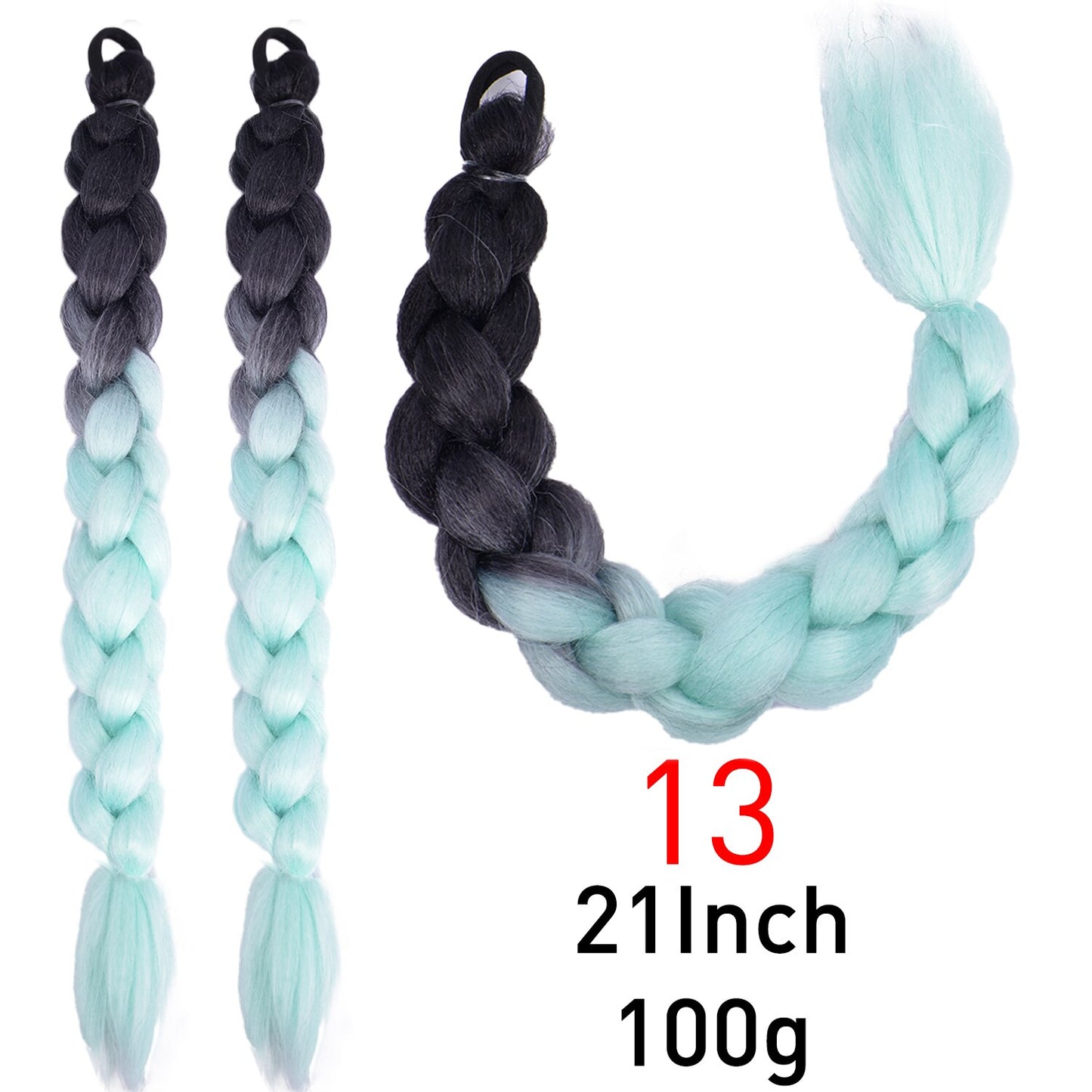 Synthetic Braided Plaited Fishtail Fishbone Drawstring Ponytail 20Inch Long Ombre Blonde Pink Hair Extensions For Women